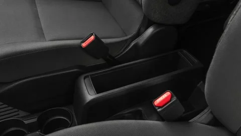 Cup holder close up in car interior  2019 Nissan NV200 Compact Cargo S Stock Footage 160035613