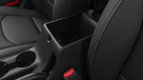 Cup holder close up in car interior  2019 Kia Forte EX Stock Footage 160072898