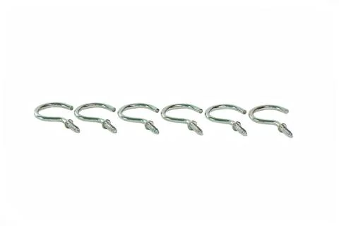 Cup hook screw Foto stock