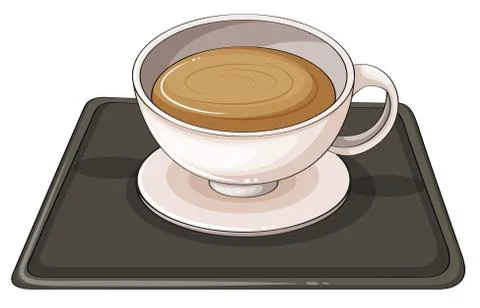 A cup of hot choco Stock Illustration