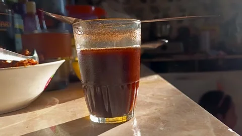 A cup of hot coffee Stock-Footage 311935567