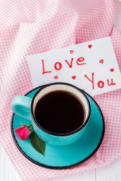 Cup of hot Coffee 스톡 사진