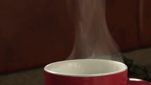 Cup Of Hot Water Stock Footage 89661978