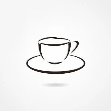 Cup icon Stock Illustration