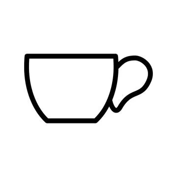 Cup icon Stock Illustration