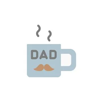 Cup icon. Simple color vector elements of cultural activities icons for ui and イラスト素材