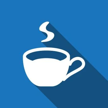 Cup icon stock vector illustration flat design Stock Illustration