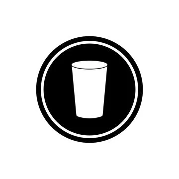 Cup icon vector Stock Illustration