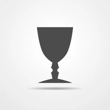Cup icon - vector illustration. Stock Illustration
