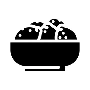 Cup of lemons glyph icon vector illustration Stock Illustration