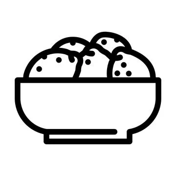 Cup of lemons line icon vector illustration Stock Illustration