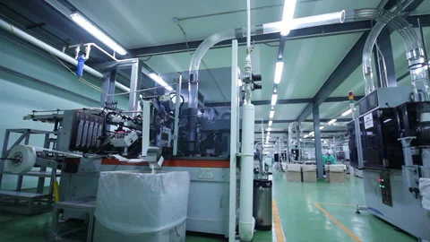 Cup Machine Dolly Right Stock Footage 139951086