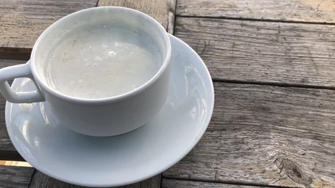 Cup of milk. 스톡 동영상 85968766