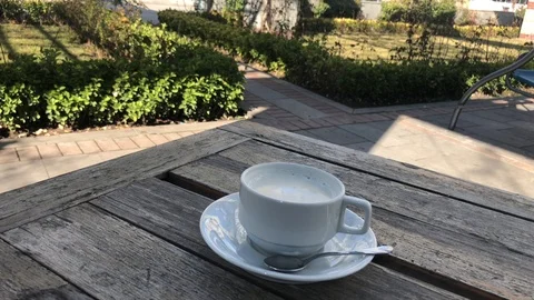 Cup of milk. 스톡 동영상 85977573