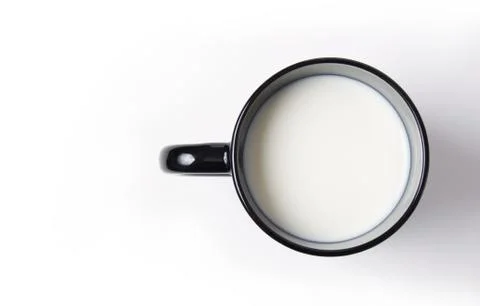 Cup of milk Foto stock