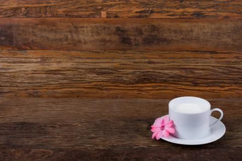 Cup of Milk Stock Photos