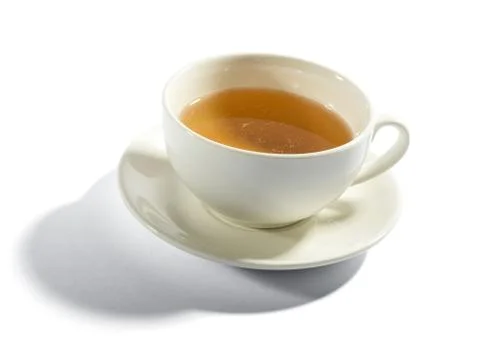 Cup of milky tea Stock Photos