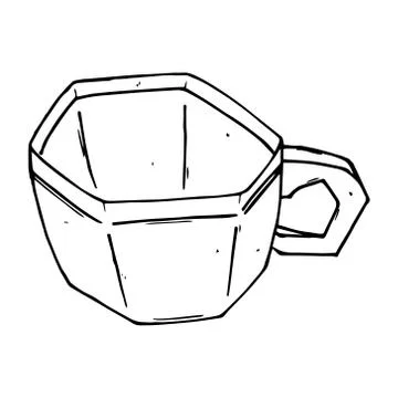 Cup, mug icon. Stock Illustration