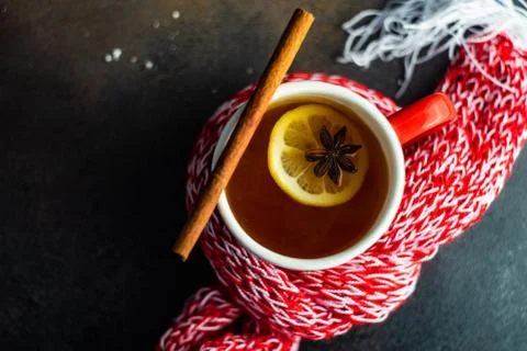 Cup of mulled tea Fotos de archivo