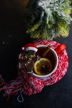 Cup of mulled tea Foto stock
