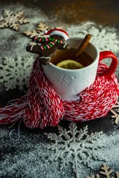 Cup of mulled tea Fotos de archivo