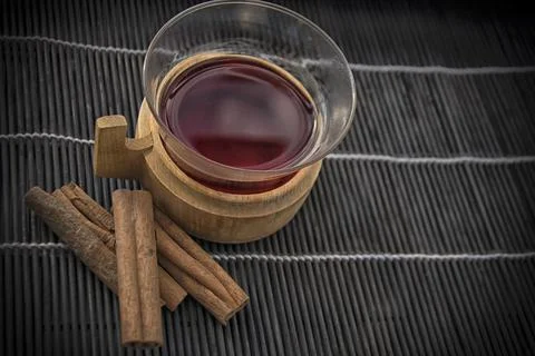 A Cup of Mulled Wine Stock Photos