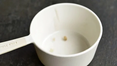 Cup of multigrain rice Stock Footage 70159597