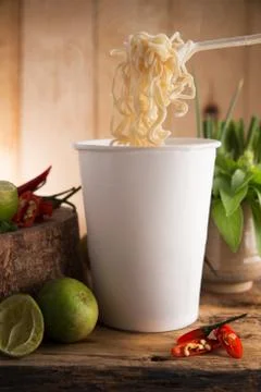 Cup noodle Stock Photos