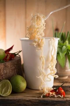 Cup noodle Stock Photos
