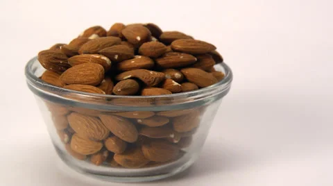 Cup of Nuts Stock Footage 32420208