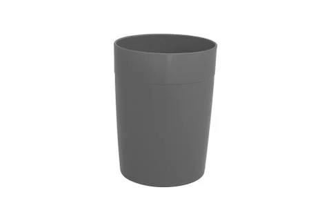 Cup plastic isolated on white Stock Photos