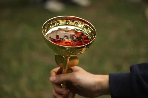 Cup with rum Stock Photos