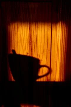 Cup Shadow Stock Photos