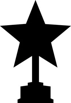 A cup in the shape of a star. Stock-Illustration