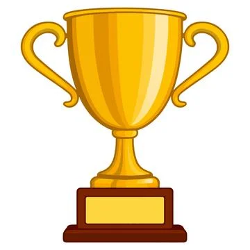 Cup Silhouette Vector Art Stock Illustration