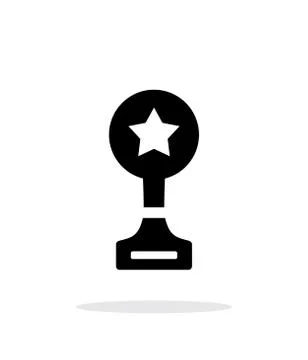 Cup simple icon on white background Stock Illustration
