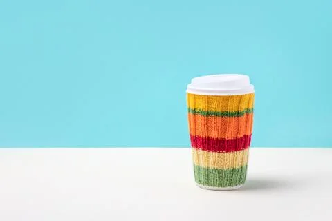Cup for takeaway coffee Stock Photos