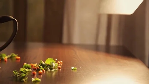 Cup of tea in a cafe drink Stock Footage 69193304