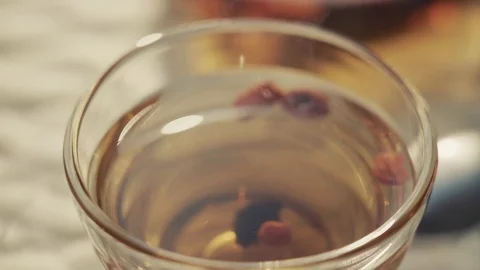 Cup of tea close up Stock Footage 102171547