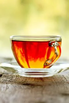 Cup of tea close-up Foto stock