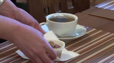 A cup of tea Stockbeeldmateriaal 8961404