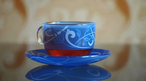 Cup of tea Vídeo Stock 34314403