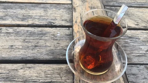 Cup of tea. Stock Footage 85971020