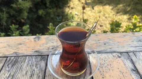 Cup of tea. Stock Footage 85972821