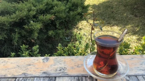 Cup of tea. Stock Footage 85974884