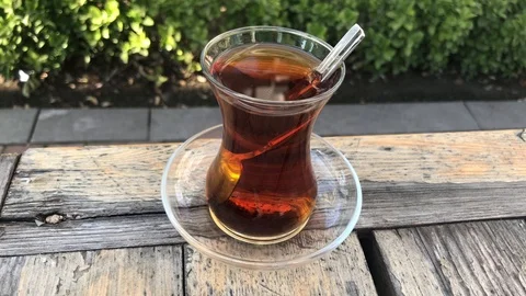 Cup of tea. Stock Footage 85975276