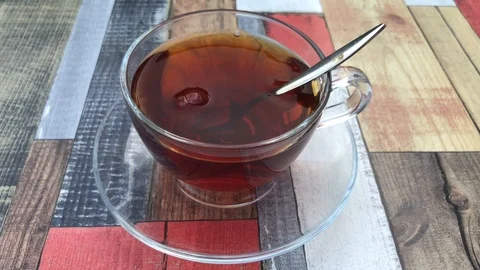 Cup of tea. Stock Footage 91928416