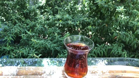 Cup of tea. 스톡 동영상 93306810