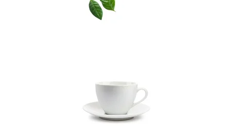 Cup of tea Video stock 95594548
