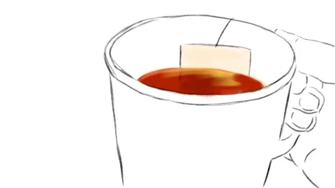 Cup of tea Stock Footage 145082897